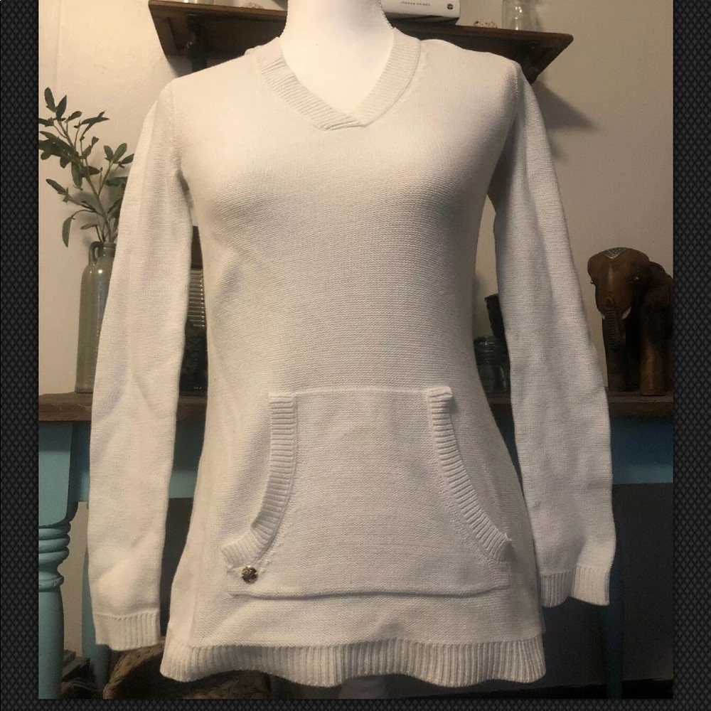 Lilly Pulitzer Hooded Sweater Sz XS